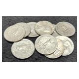 (10) Silver W. Quarters
