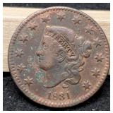 1831 Large Cent