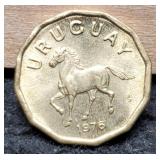 1976 Uruguay 10 Centesimos Unc.
