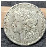 1921-S Morgan Dollar VF