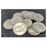 (10) Silver W. Quarters