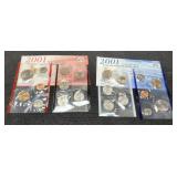 2001 20 Coin Double Mint Set