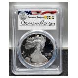2021-W T2 Slab Proof Silver Eagle PCGS PR69 DCAM