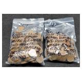 (4) Hundred Wheat Cents 1940 Up Sold By Hundred