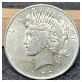 1922 Peace Dollar XF