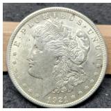 1921 Morgan Dollar AU