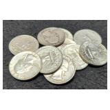 (10) Silver W. Quarters