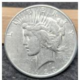 1923-S Peace Dollar XF