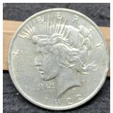 1922 Peace Dollar AU