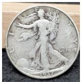 1937-S W. Liberty Half Dollar