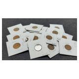 (20) L. Cents: 10-1911-D, 10-1913