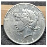 1925 Peace Dollar BU