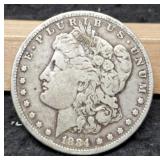 1884 Morgan Dollar