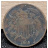 1865 Two Cent