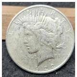 1922-D Peace Dollar XF