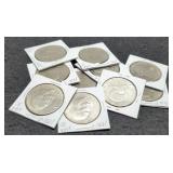 (10) 1976-D Ike Bicentennial Dollars