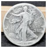 1916 W. Liberty Half Dollar