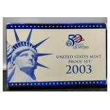 2003 10 Coin Proof Set