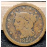 1850 Large Cent