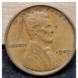 1909 VDB L. Cent XF