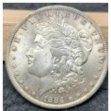 1884-O Morgan Dollar XF