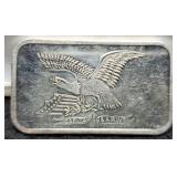 1 Troy Oz. Silver Bar Eagle Capital G&A Mint