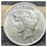 1923 Peace Dollar BU