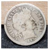 1893-S Barber Dime