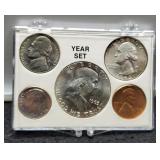 1963 5 Coin Unc. Year Set