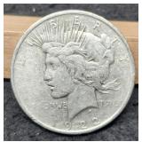 1922-D Peace Dollar VF
