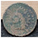 1869 Indian Head Cent Cull Full Date Filler