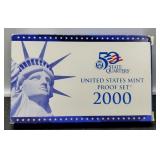2000 10 Coin Proof Set
