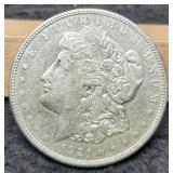 1921-D Morgan Dollar AU
