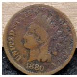 1880 Indian Head Cent