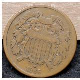 1866 Two Cent