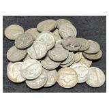 (35) Silver War Nickels