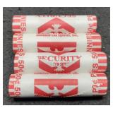 (4) Rolls 2009 L. Cents BU In Bank Roll
