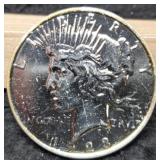 1923-D Peace Dollar XF