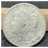 1921-S Morgan Dollar XF