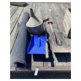 Funnel, Shovels, Screen Wire
