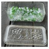 Refrigerator Dish with Gemstones
