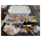 Tote Full of Craft Items
