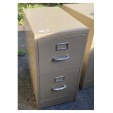 Steel 2 Drawer File Cabinet