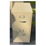 Steel 2 Drawer File Cabinet