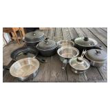 Lot of Cooking Pans