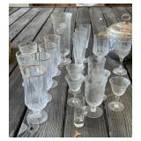 Crystal,  Silverplate Ice Bucket & More