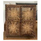 Wicker Cabinet
