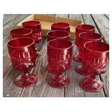 9 - Ruby Red Goblets
