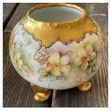 Hand Painted Rose Bowl