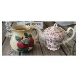 Pitcher and Teapot